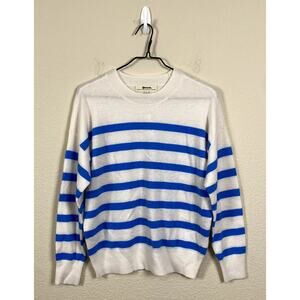 Madewell Sweater Women XXS Striped Cashmere Preppy Breton Nautical Sailor NWT